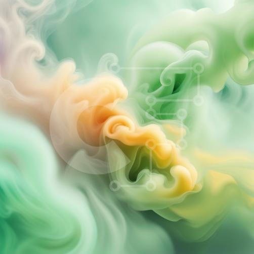 Immagine Artistica di Fumo o Vapore Colorato foto stock