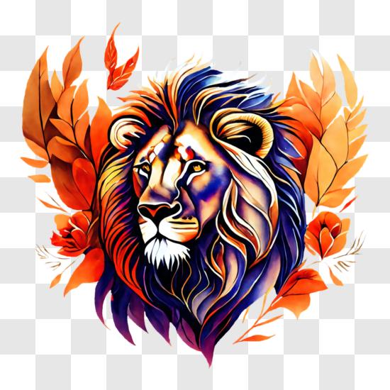 Lion and Crown Machine Embroidery Design Instantly Download -    Machine embroidery designs, Colorful lion tattoo, Machine embroidery