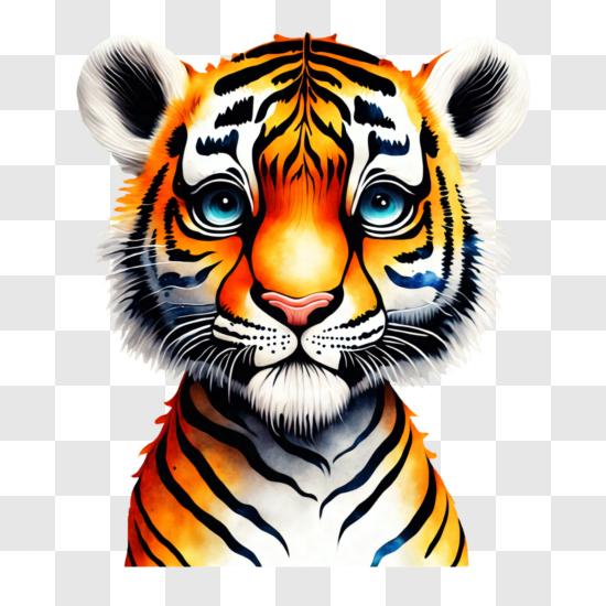 Tiger Face PNG - Download Free & Premium Transparent Tiger Face PNG ...