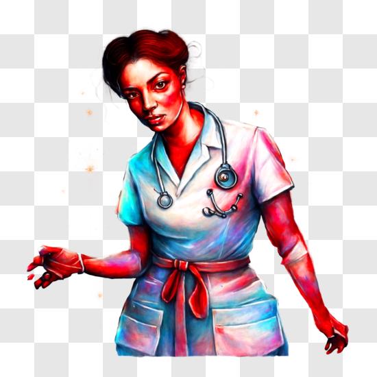 Enfermeira Dos Desenhos Animados PNG Images