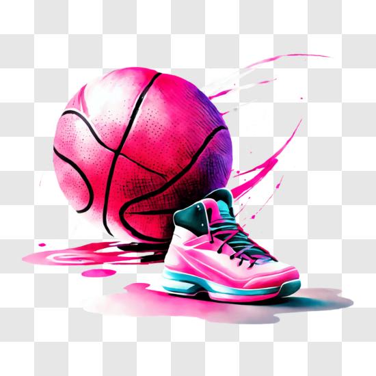  linqin Multicolor Pattern Girls Basketball Water