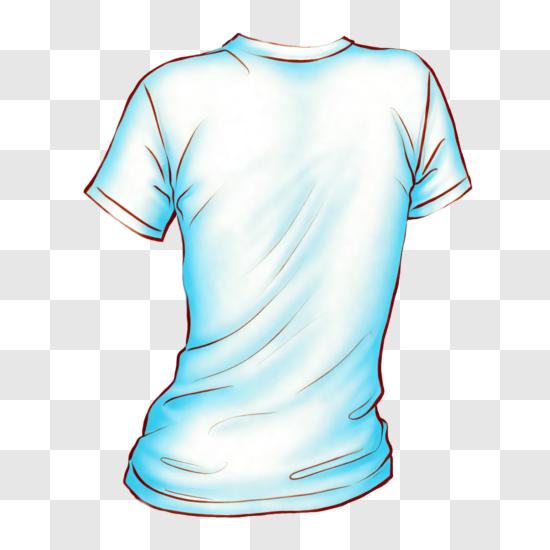 Camiseta blanca, camiseta, blanco, dibujos animados png