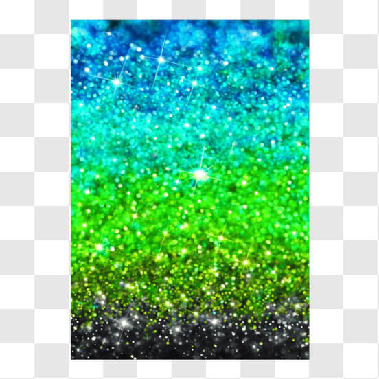Premium Vector  Green glitter sparkle on a transparent background colorful  vibrant background with twinkle lights