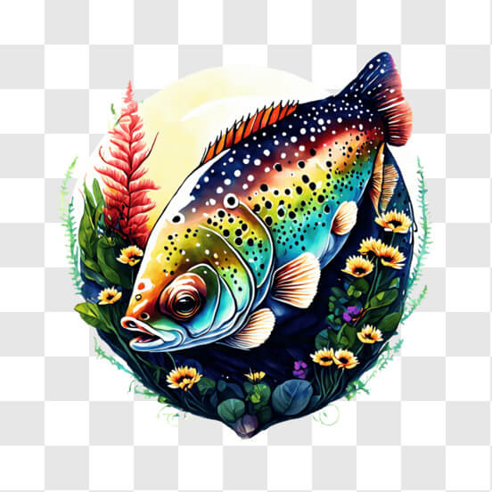 Rainbow Trout PNG - Download Free & Premium Transparent Rainbow Trout PNG  Images Online - Creative Fabrica