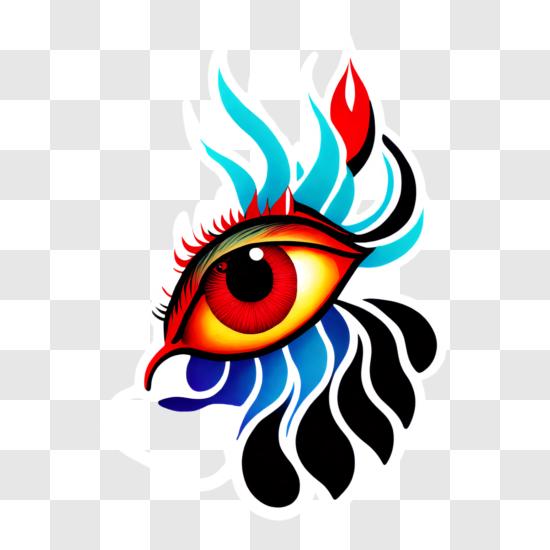 Red Glowing Eye PNG - Download Free & Premium Transparent Red Glowing ...