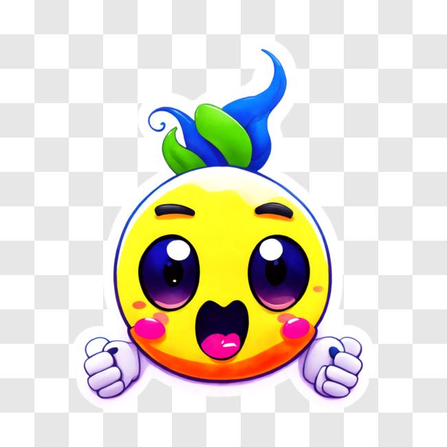 excited animated smiley