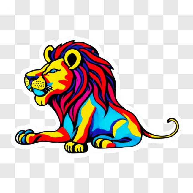 Lion and Crown Machine Embroidery Design Instantly Download -    Machine embroidery designs, Colorful lion tattoo, Machine embroidery
