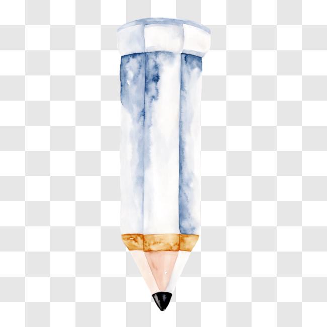 Download Pencil with White Eraser PNG Online Creative Fabrica