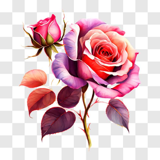 Noire Floral Hoodie- Rose Quartz