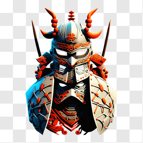 Maschera Samurai PNG - Scarica Immagini Maschera Samurai PNG Trasparenti  Gratis e Premium Online - Creative Fabrica