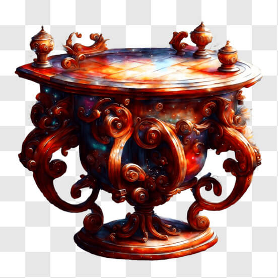 Verzierte Dekorative Schnitzereien online Vase aufwendigen Urne PNG herunterladen oder Mustern mit – Creative und Fabrica