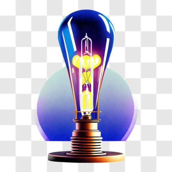 Lampada con lampadina filamento love e design cornice
