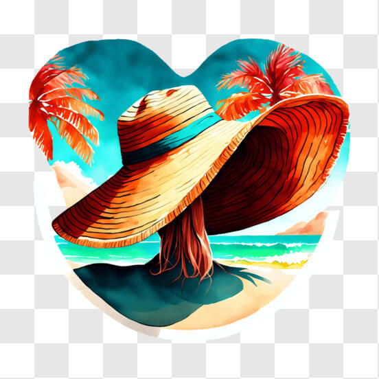 Sombrero de playa png imágenes