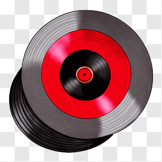 Black Vinyl Record PNG Images  Free Photos, PNG Stickers