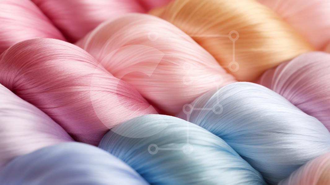 Colorful Spools of Thread or Yarn stock photo Creative Fabrica