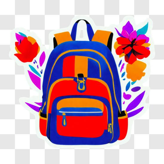 Clip Art PNGs - Packing School Bag
