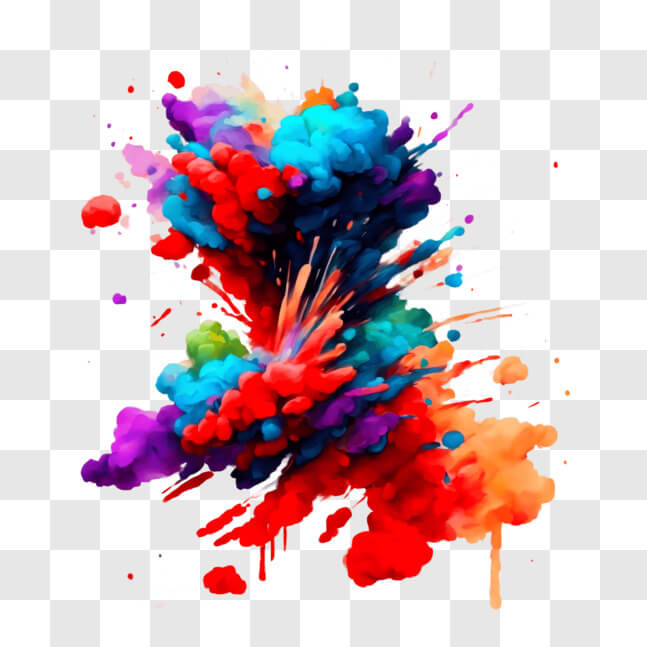 Color Creative Explode Download Colorful Explosion Abstract Image PNGs Online - Creative Fabrica