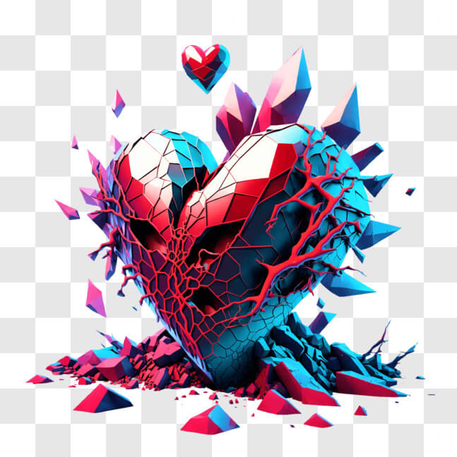 Broken Heart Graphic by Themesvila · Creative Fabrica