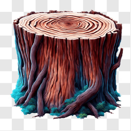 Sección transversal del fondo de troncos de árbol. Textura de
