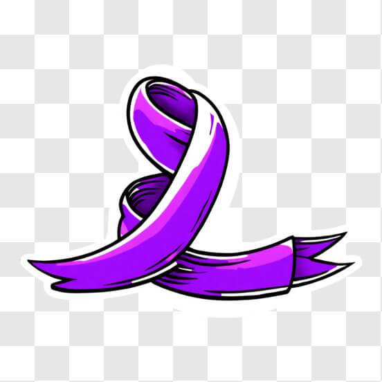 Purple Ribbon PNG Image - PurePNG  Free transparent CC0 PNG Image