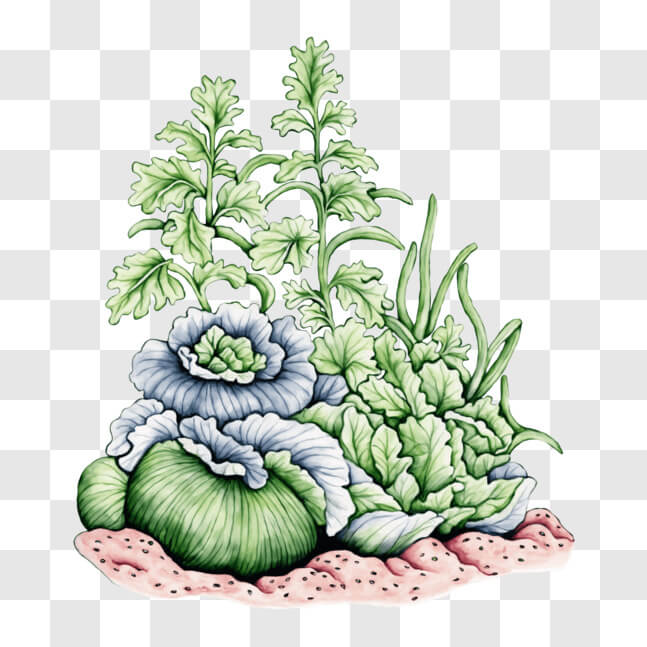 Huerto De Verduras Clip Art En Blanco Y Negro Página 3 Explorá