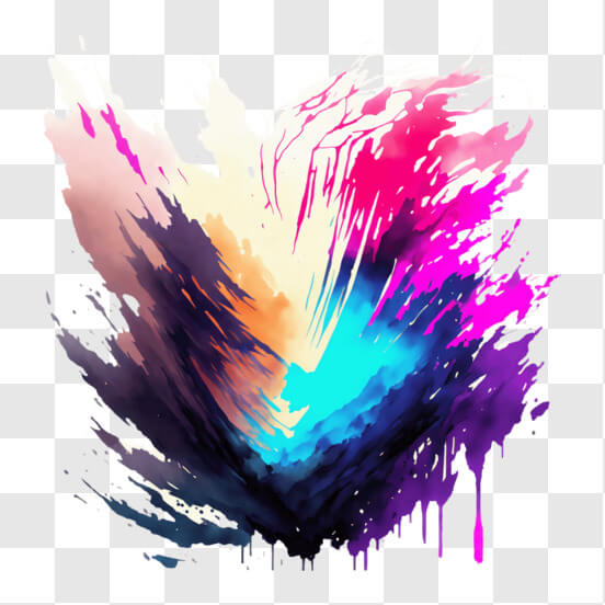 Colorful Paint Splash PNG Picture, Paint Splash Colors Png, Color Png,  Color Splash Png, Paint PNG Image For Free Download