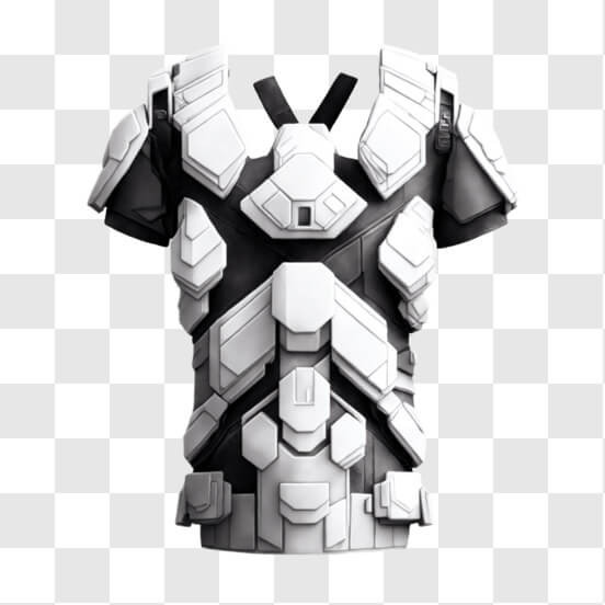Download Sleek and Durable Futuristic Armor Suit PNG Online - Creative  Fabrica