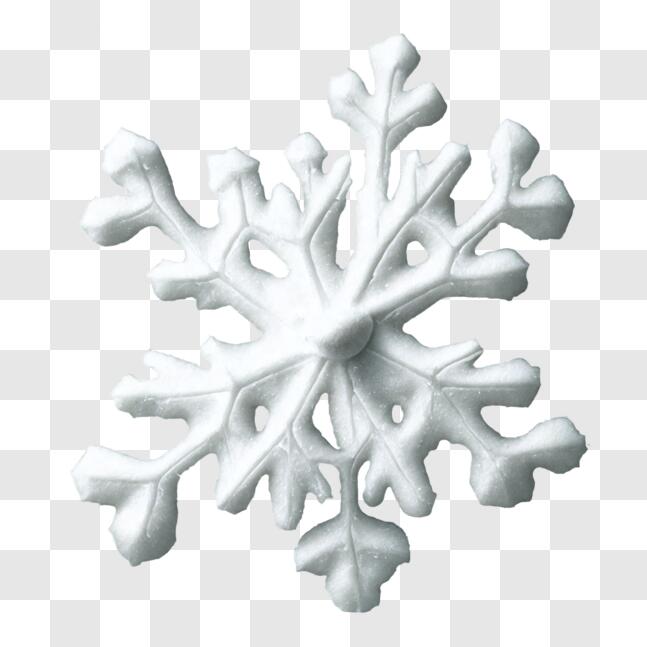 Download Elegant Snowflake on Black Background PNG Online - Creative ...
