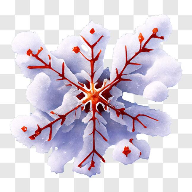 Download Snowflake - Beauty of Winter PNG Online - Creative Fabrica