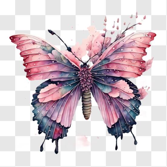 Télécharger Artwork Papillon Aquarelle pour la Décoration de la