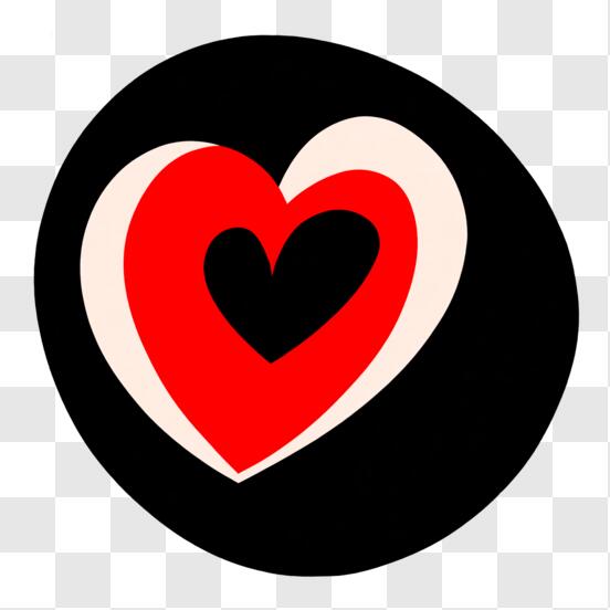 Ilustración de corazones rojos, artes visuales de corazones, decoración de  corazones., amor, Fondo de escritorio, diseño png