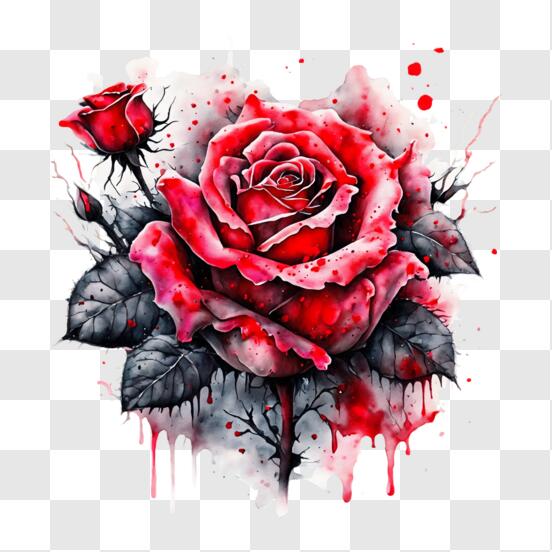 Abstract Rose Tattoo | Flower leg tattoos, Rose tattoo, Tattoos