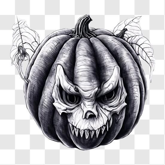 Desenho do meu avatar de Hallowen