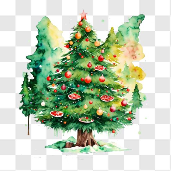 Baixe Decoração de Árvore de Natal Rosa para a Temporada de Festas PNG -  Creative Fabrica