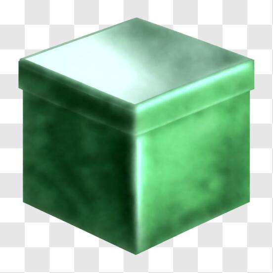 Download Green Storage Box with Open Lid PNG Online Creative Fabrica