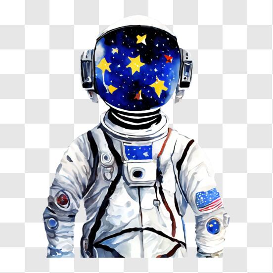 Spaceman Astronaut No Background Applicable to any context great for print  on demand Merchandise 27291171 PNG