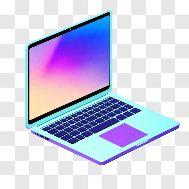 ordinateur portable rose dans une chambre bleue avec une décoration  minimale. ordinateur maquette. 7992274 Photo de stock chez Vecteezy
