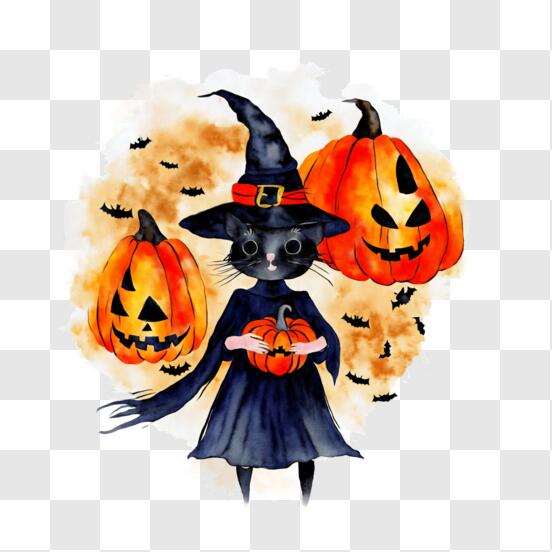 Menina Engraçada Fantasiada De Bruxa Para O Halloween Com Jack De Abóbora  PNG , Garota Do Dia Das Bruxas, Bruxa, Fantasia De Dia Das Bruxas PNG  Imagem para download gratuito