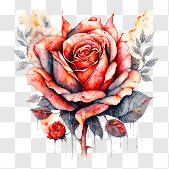 Roses Flower Diamond Painting Bread Design Embroidery House