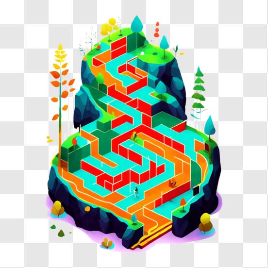 Simple maze collection Royalty Free Vector Image