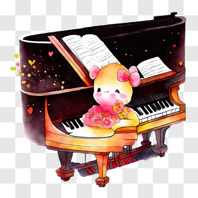Tocando Músicas de Natal em um Piano de Brinquedo! 🎄 