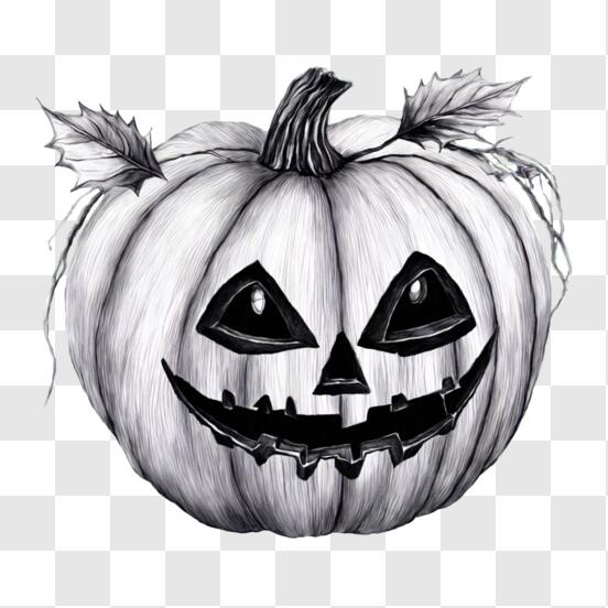 Scarica Divertente e festoso disegno di zucca di Halloween PNG Online - Creative  Fabrica