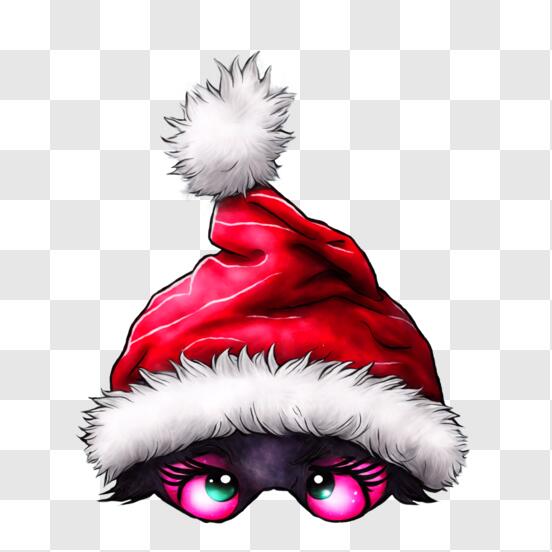 Troll Face Santa Hat SVG 2 Funny Meme Christmas Design 