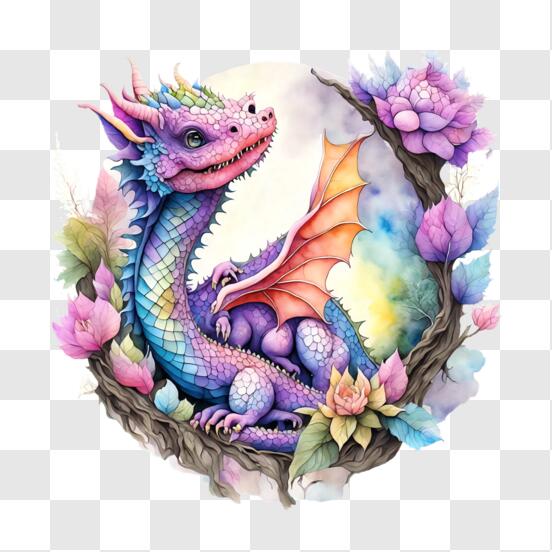 Dragon Paper Mask Printable Fairytale Animal Coloring Craft