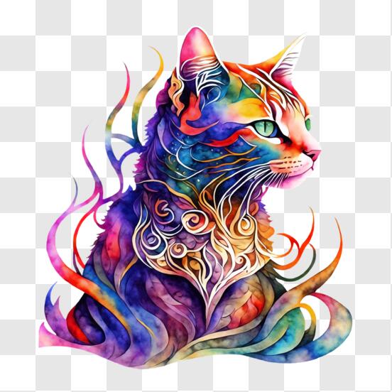 Android] Gato para Colorir para Adultos - Jogo de pintar