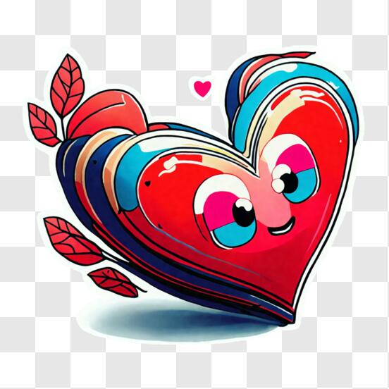 Heart Cut Sticker by Tecnocorp for iOS & Android