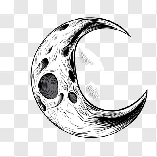 Crescent Moon Face Vector Art, Icons, and Graphics for Free Download