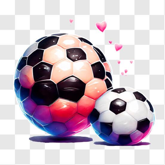 Premium AI Image  Fiery soccer ball on black background sports