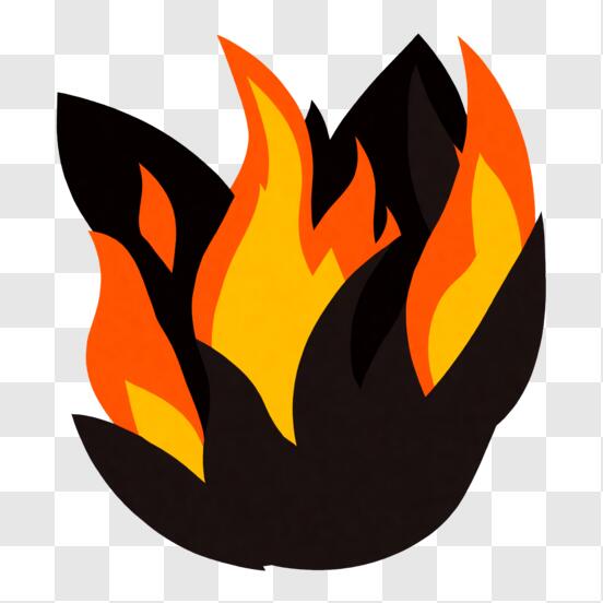 Clipart De Ilustração De Arte De Fogo Vetor PNG , Incêndio, Arte Do Fogo,  Iluminação De Fogo Imagem PNG e Vetor Para Download Gratuito