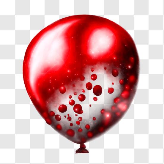 Télécharger Ballon rouge avec des gouttelettes d'eau PNG En Ligne - Creative  Fabrica